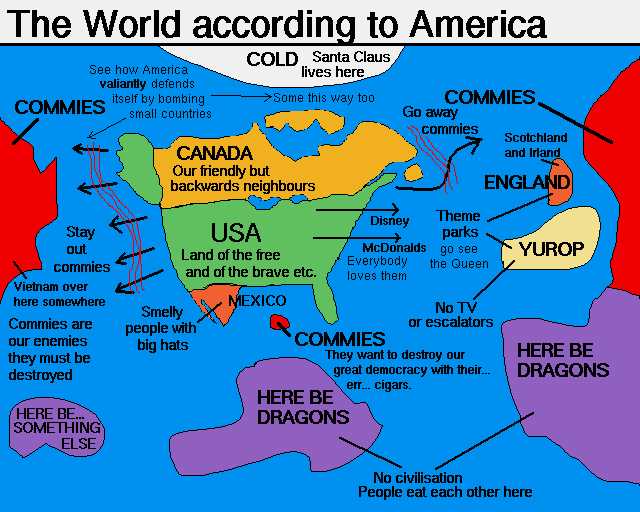 The World According To America The World According To America
