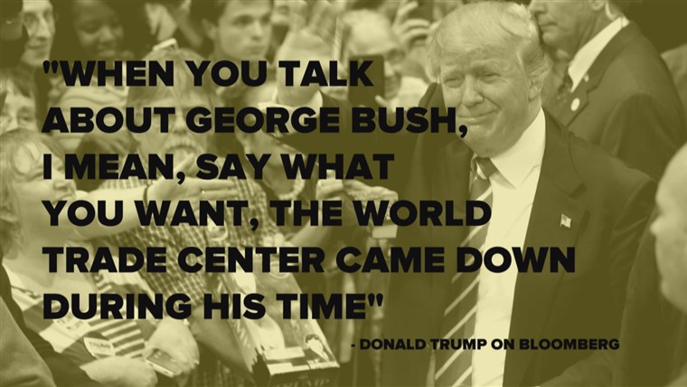 trump-bush-911
