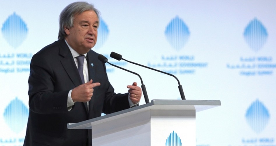 UN Secretary-General Antonio Guterres